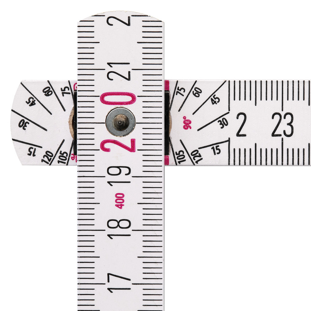 STABILA Gliedermaßstab Buche 2mx16mm wei ss Typ 1407 Stabila Produktbild img1 L