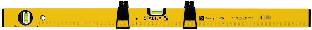 STABILA Leichtmetall-Wasserwaage mit Magnet Type 70 MAS, 80cm Produktbild img5 L
