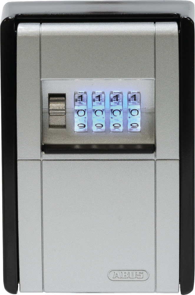 ABUS OA-Schlüsselbox, mit Zahlenschloss, BIG KeyGarage 787 LED, Wandmontage, schwarz Produktbild img1 L