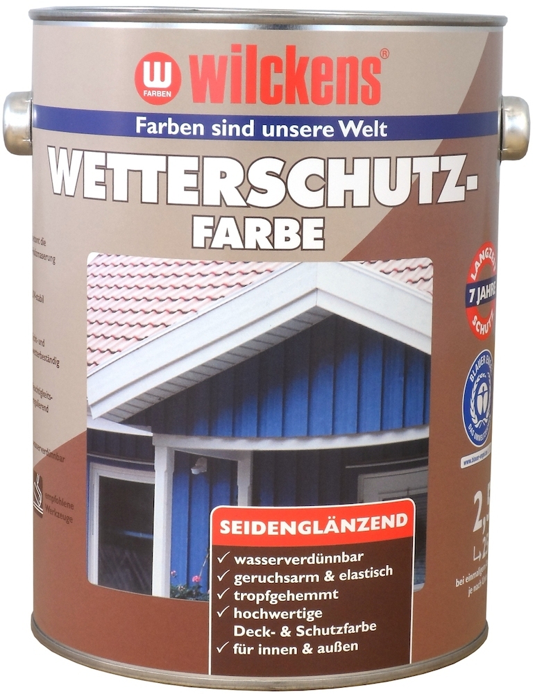 wilckens Wetterschutzfarbe, 2,5 l, anthrazitgrau Produktbild img1 L