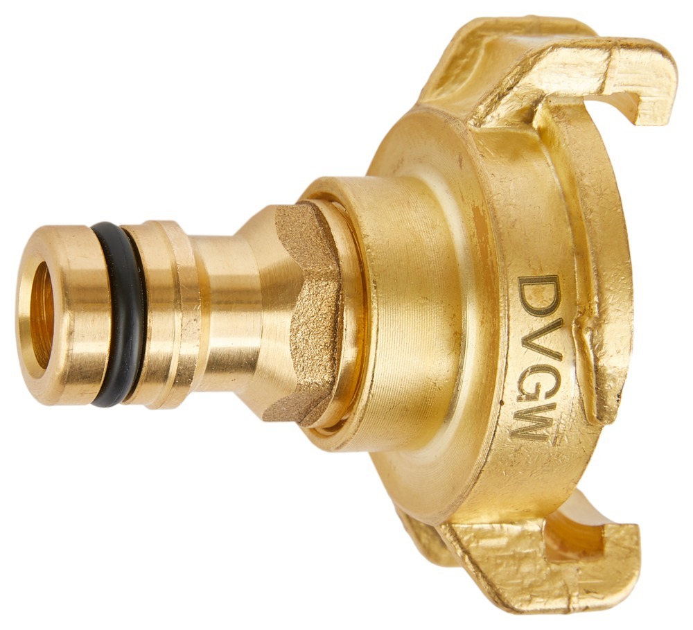 GEKA plus-Übergansstück Stecksystem KTW Messing Stecker und Klaue, SB Produktbild img1 L