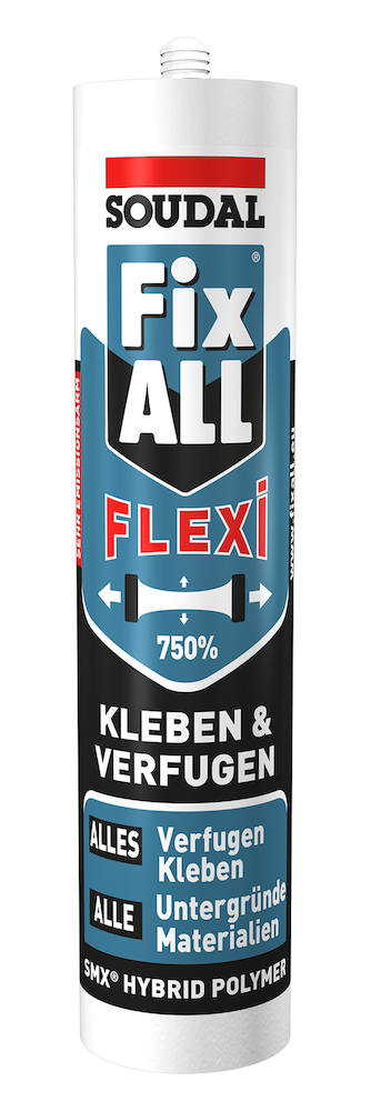 SOUDAL FIX ALL 1K-Hybrid-Polymer Fix ALL 290ml weiss SOUDAL Lagerbesorgung Produktbild img1 L