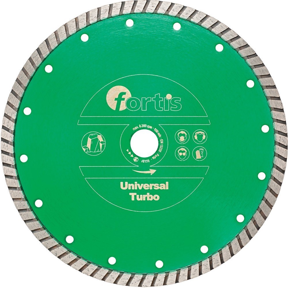 fortis Diamant-Trennscheibe Universal Turbo; Produktbild img1 L