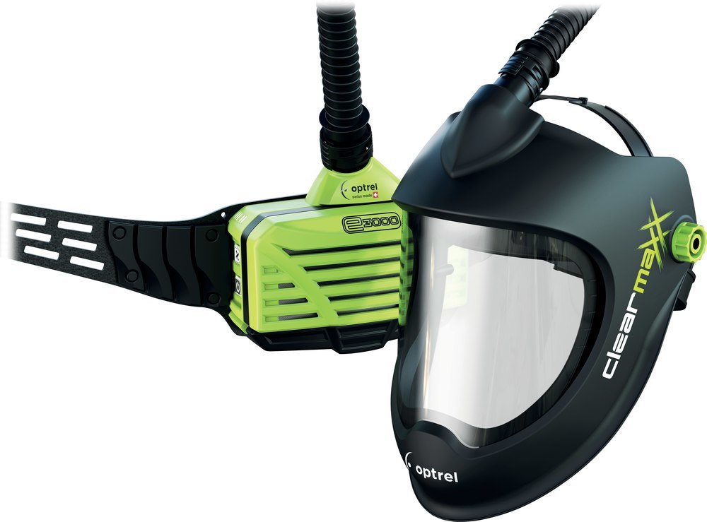 OPTREL Schleifhelm clearmaxx standard schwarz Produktbild img1 L