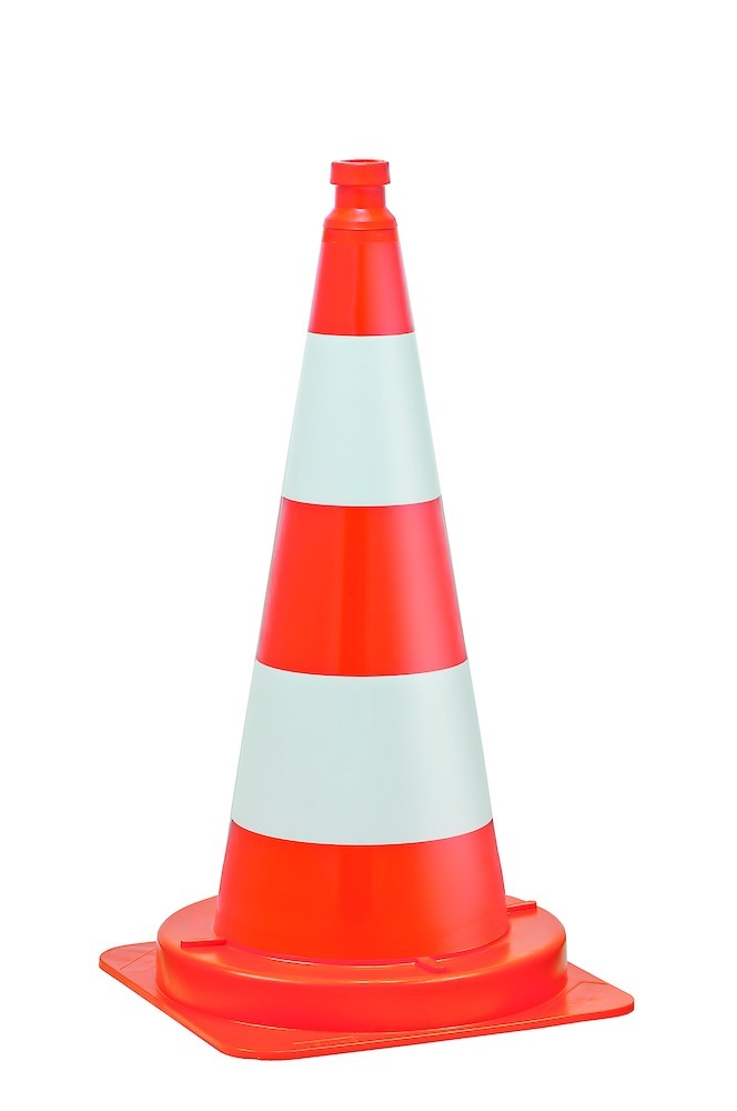 WEMAS Verkehrsleitkegel PVC orange 750 m m Produktbild img2 L