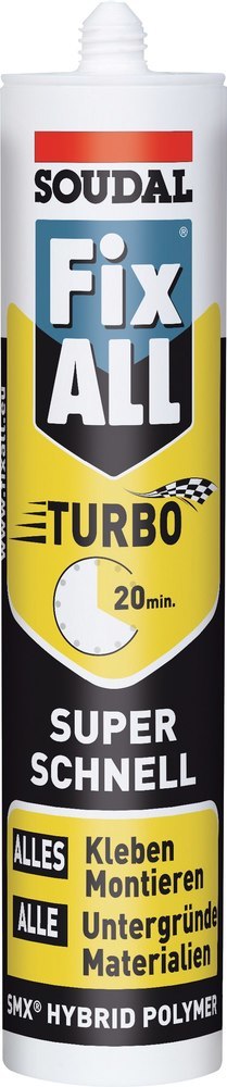 SOUDAL FIX ALL Fix ALL TURBO 290ml schne lle Verklebung Produktbild img1 L