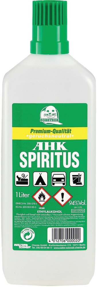Robbyrob Geruchsneutraler Spiritus Produktbild img1 L