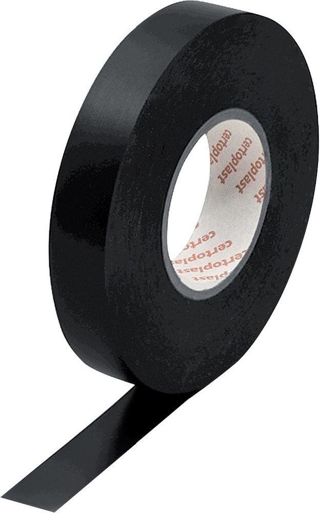 Certoplast Elektro-Isolierband schwarz 1 0m x 19mm Produktbild img1 L