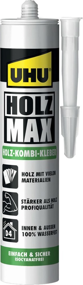 UHU HOLZ MAX (D4) ohne Lösemittel Produktbild img1 L