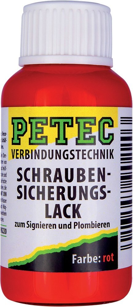 PETEC Schraubensicherungslack rot, 20ml Produktbild img2 L