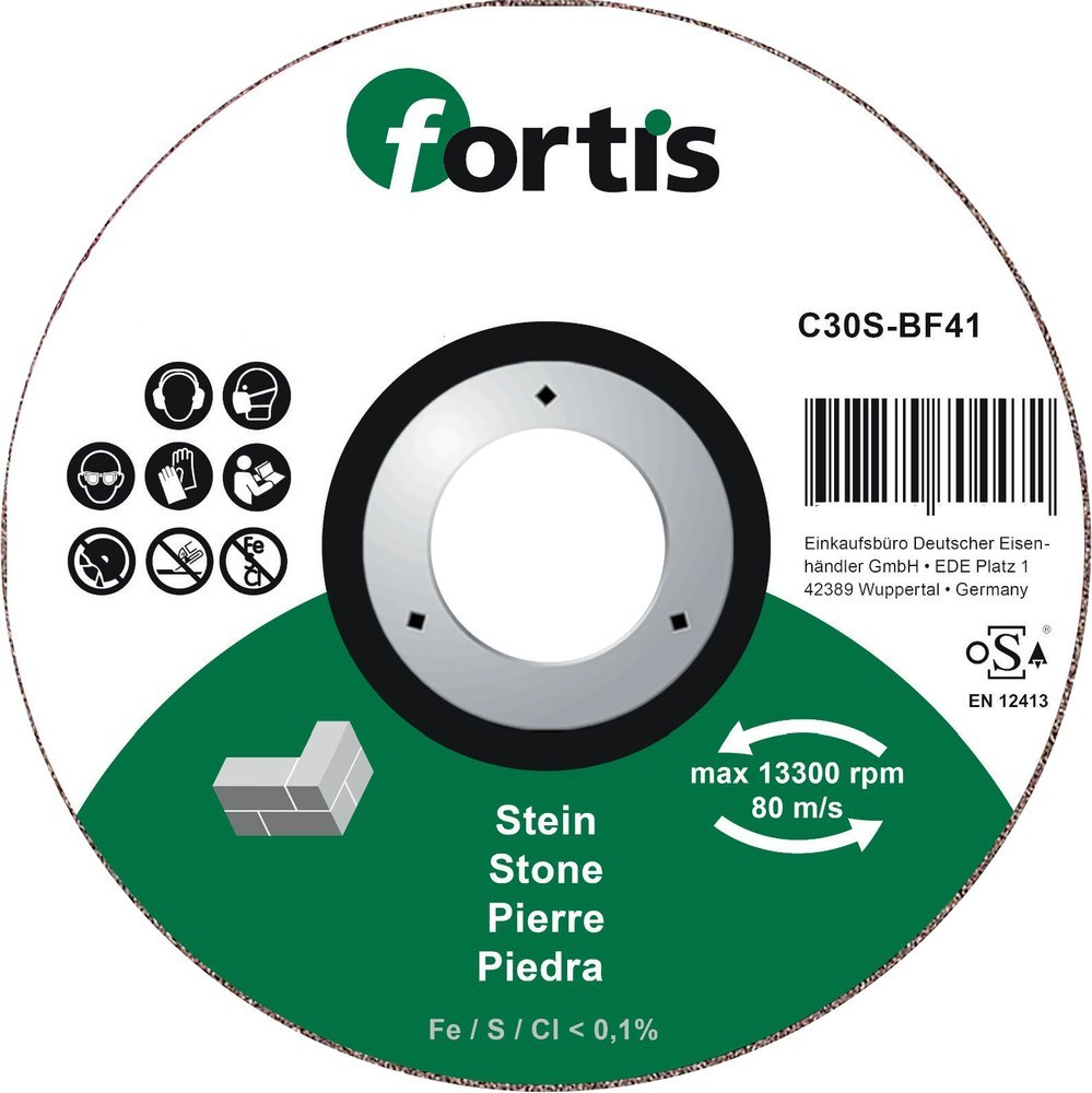 fortis Trennscheibe Stein; Produktbild img1 L