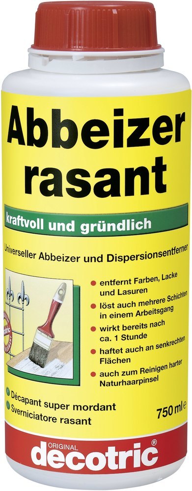 decotric Abbeizer+Dispersionsentf Rasant 750 ml Produktbild img1 L