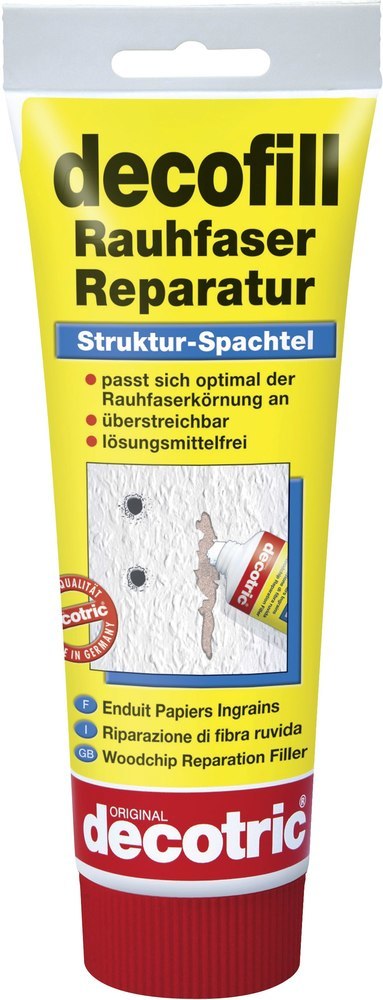 decofill Decofill Rauhfaser Rep 330 g Tu be decotric Produktbild img1 L