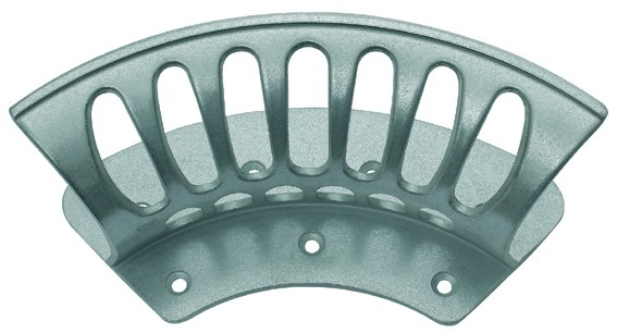 RIEGLER Schlauchhalter, Aluminium unlackiert Produktbild img1 L