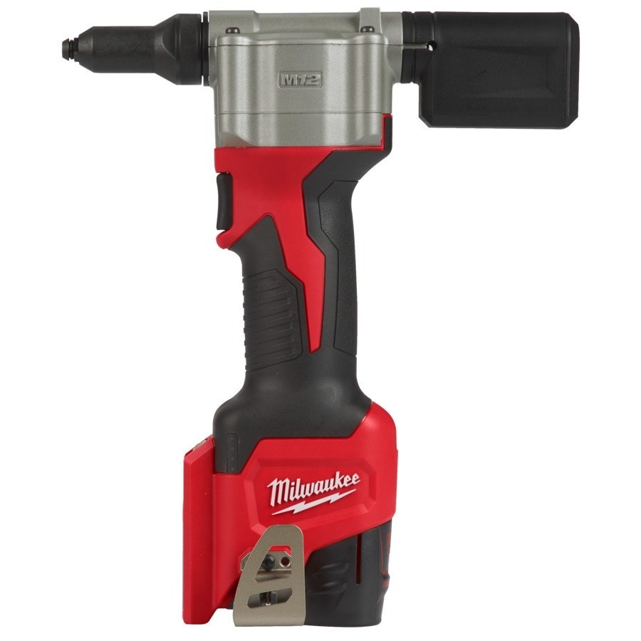 Milwaukee Akku-Nietpistole M12 BPRT-201X 1x12,0 V 2,0 Ah Ladegerät C12 C HD-Box Produktbild img3 L
