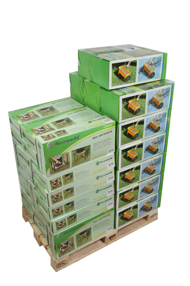 floraworld Display Knie/Sitzbank+Streuwagen Produktbild img1 L