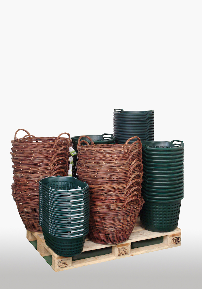 floraworld Display Gartenkorb Kunststoff/Weide Produktbild img1 L