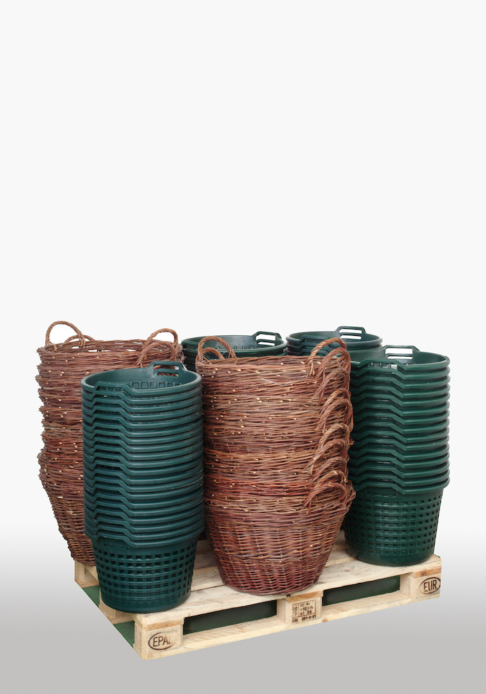 floraworld Display Gartenkorb Kunststoff/Weide Produktbild img1 L