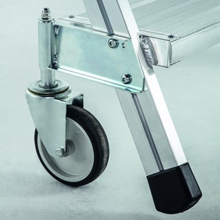 ZARGES Podesttreppe, beidseitig Produktbild img7 L