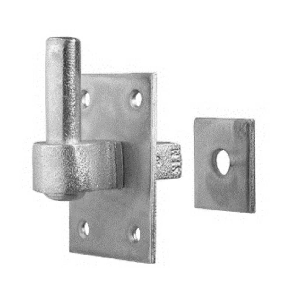 POLLMANN Haken, N,16mm,mit Platte,zum Durchschrauben,Eisen, galvanisch hell verzinkt Produktbild img1 L