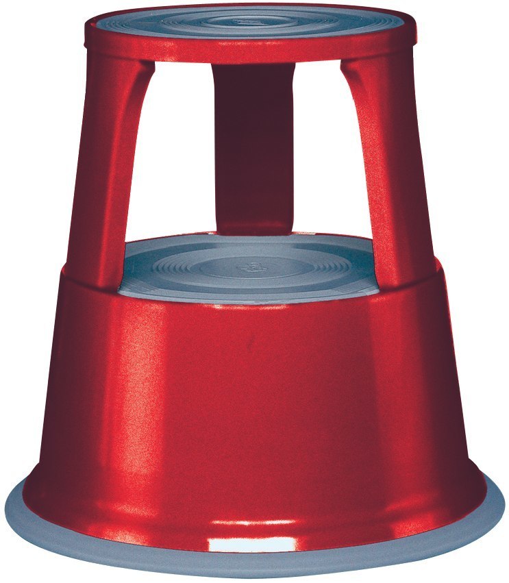 WEDO Rollhocker Metall rot Produktbild img1 L