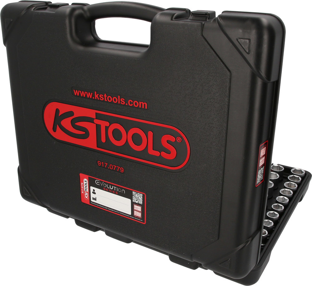 KS TOOLS Steckschlüssel-Garnitur 1/4"+3/ 8"+1/2" 179-teilig KS Tools Produktbild img6 L