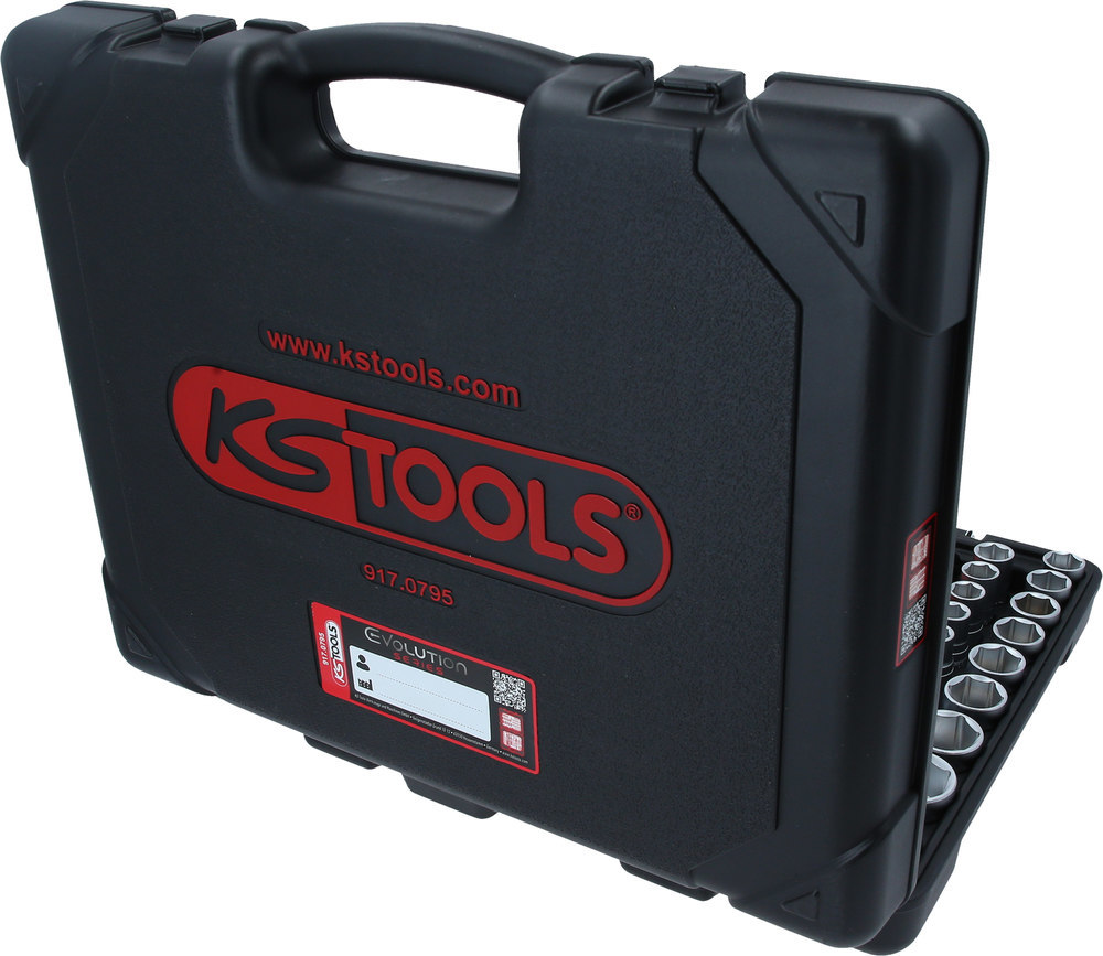 KS TOOLS Steckschlüssel-Garnitur 1/4"+3/ 8"+1/2" 195-teilig KS Tools Produktbild img5 L