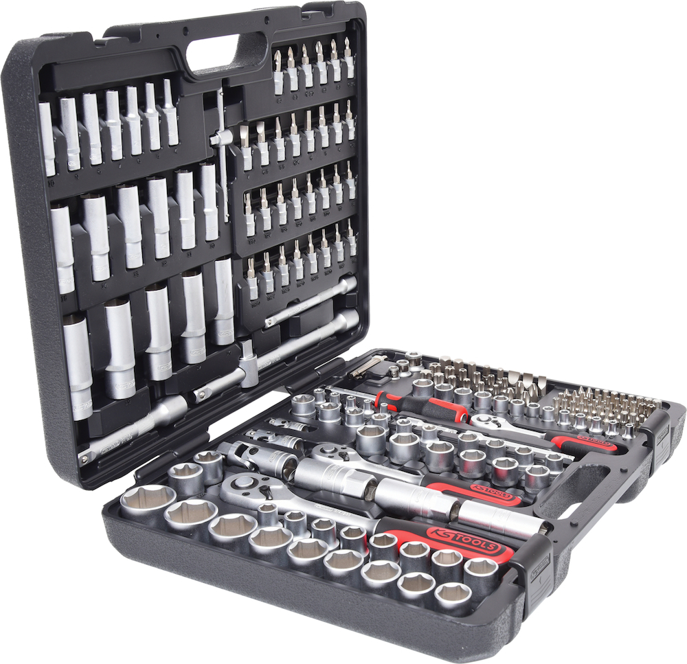 KS TOOLS Steckschlüssel-Garnitur 1/4"+3/ 8"+1/2" 195-teilig KS Tools Produktbild img12 L
