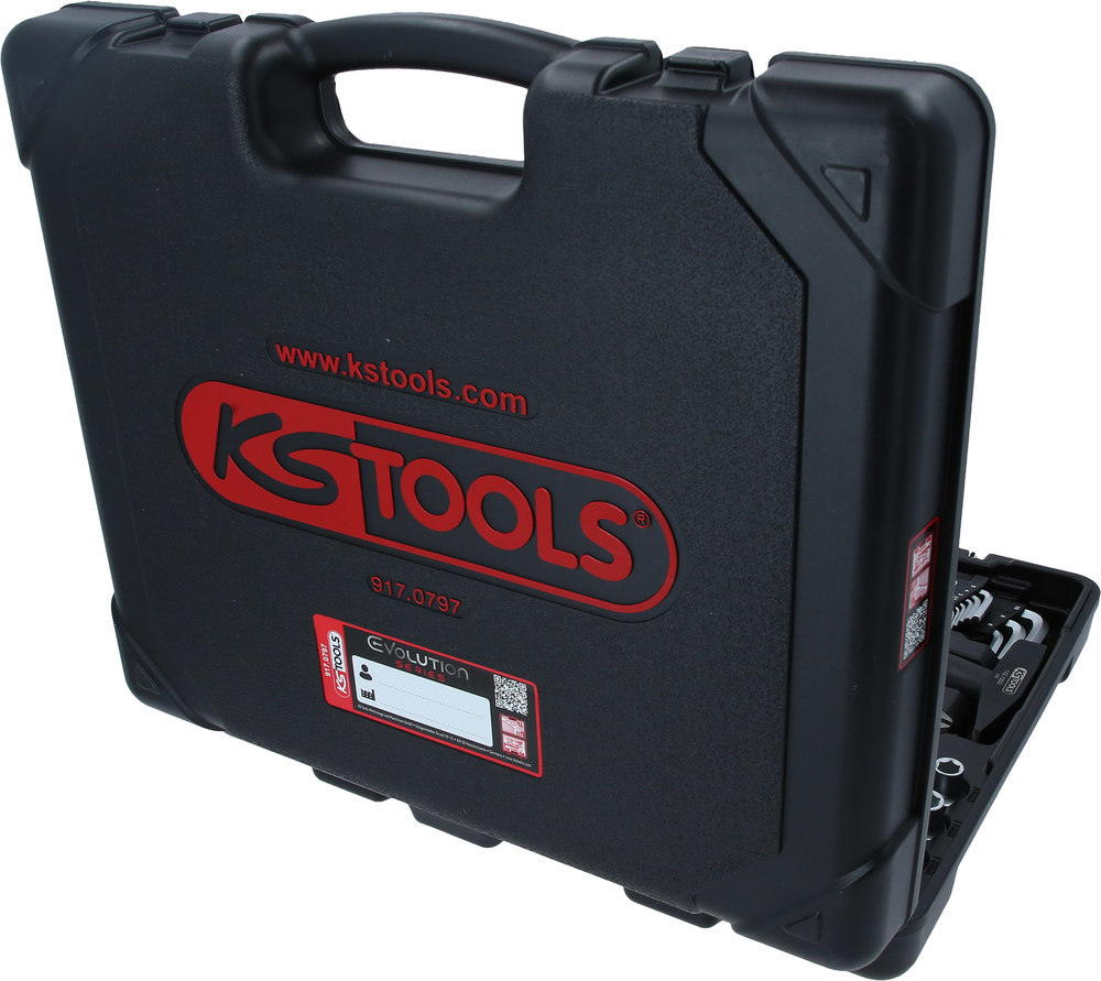 KS TOOLS Werkzeugsortiment Universal 97- teilig im Kunststoffkoffer KS Tools Produktbild img5 L