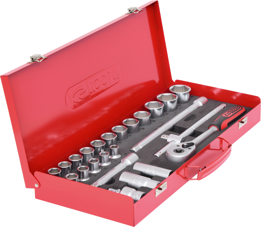 KS TOOLS Steckschlüssel-Garnitur 1/2" 91 7.4024 24-teilig KS Tools Produktbild img5 L
