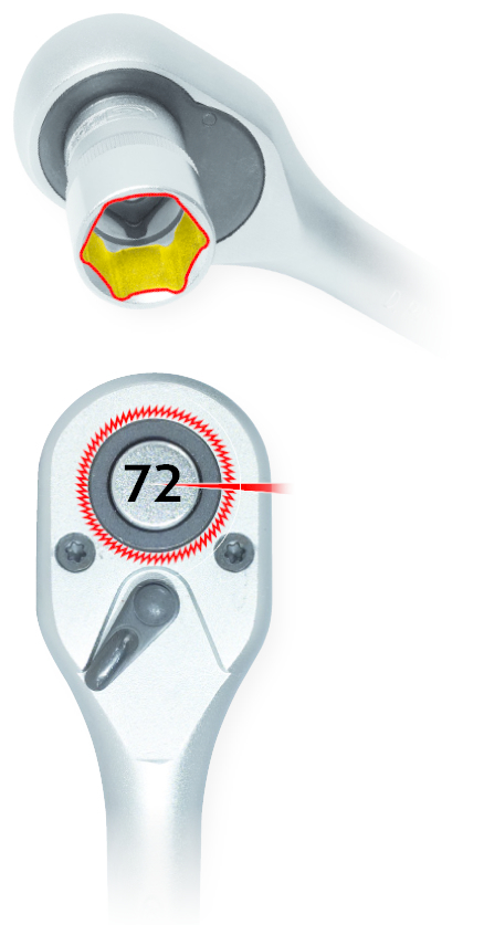 KS TOOLS Steckschlüssel-Garnitur 1/4"+3/ 8"+1/2" 179-teilig KS Tools Produktbild img38 L