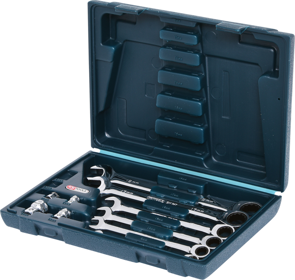 KS TOOLS Ratschenschlüssel-Satz 10-tlg. 8-19mm gerade KS KS TOOLS Produktbild img2 L