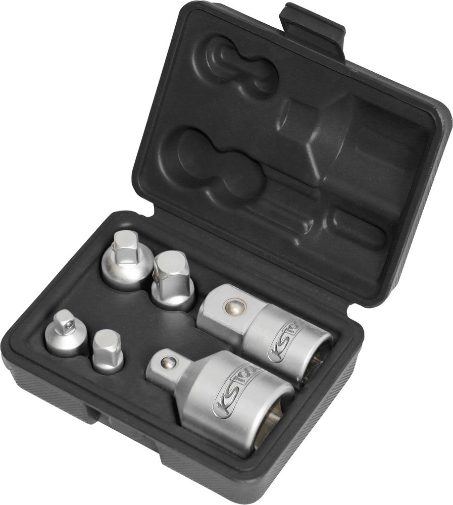 KS TOOLS Vergrößerungsstück-/ Reduzierstück-Satz 1/4" - 1/2" 6-teilig Produktbild img2 L