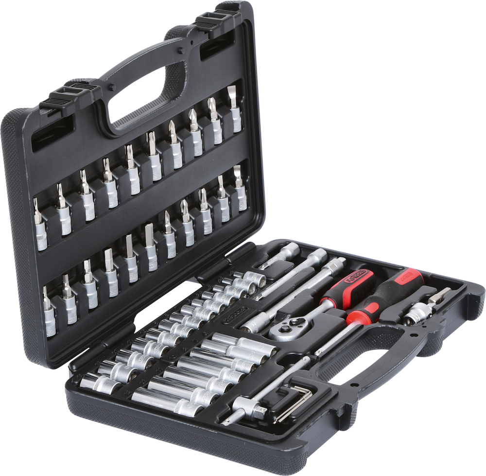KS TOOLS Steckschlüssel-Garnitur 1/4" 91 1.0653 53-teilig KS Tools Produktbild img5 L