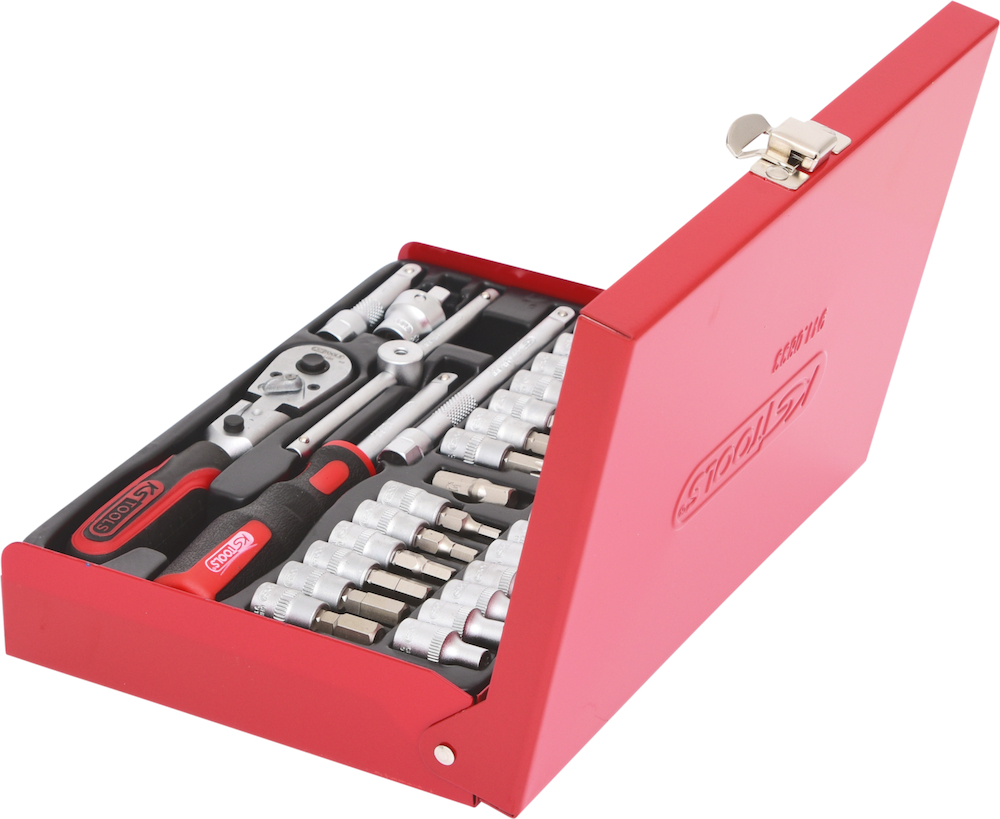 KS TOOLS Steckschl.Garnitur 1/4" 33-tlg. KS Produktbild img3 L