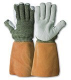 Honeywell Hitzeschutzhandschuh KarboTECT® LL 946, Kat. III, rotbraun, 10 Produktbild img1 L