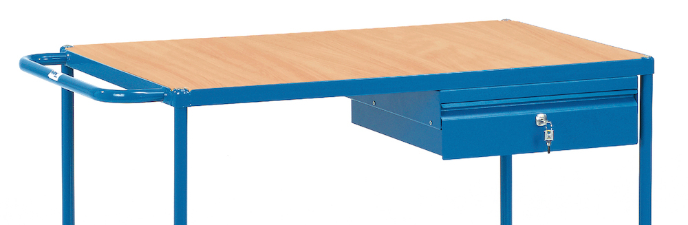 fetra Einzelschublade Tischwagen 1 St. Anbausatz Kugellager H105xB410xT475mm Produktbild img1 L