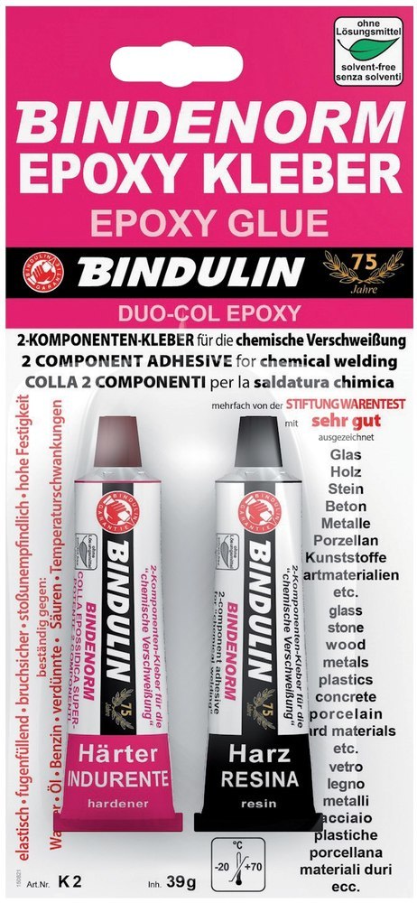 Bindulin Epoxy-Kleber Duo-Col Epoxy 39g K2 Produktbild img1 L