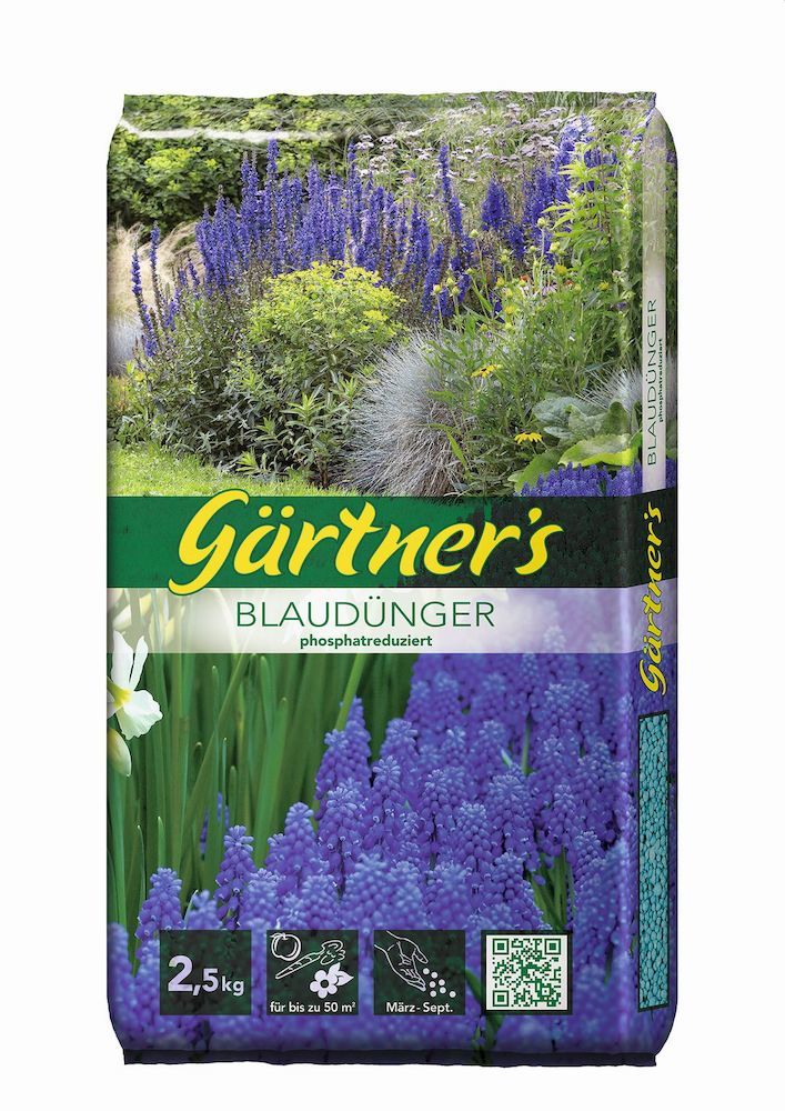 Gärtner`s Blaudünger 2,5 kg 12+12+17+2 B eutel phospatreduziert Gärtners Produktbild img1 L