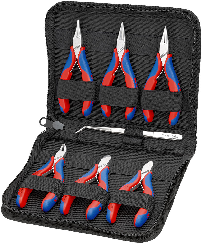 KNIPEX Elektronikzangen-Set 7tlg. Knipex Produktbild img1 L