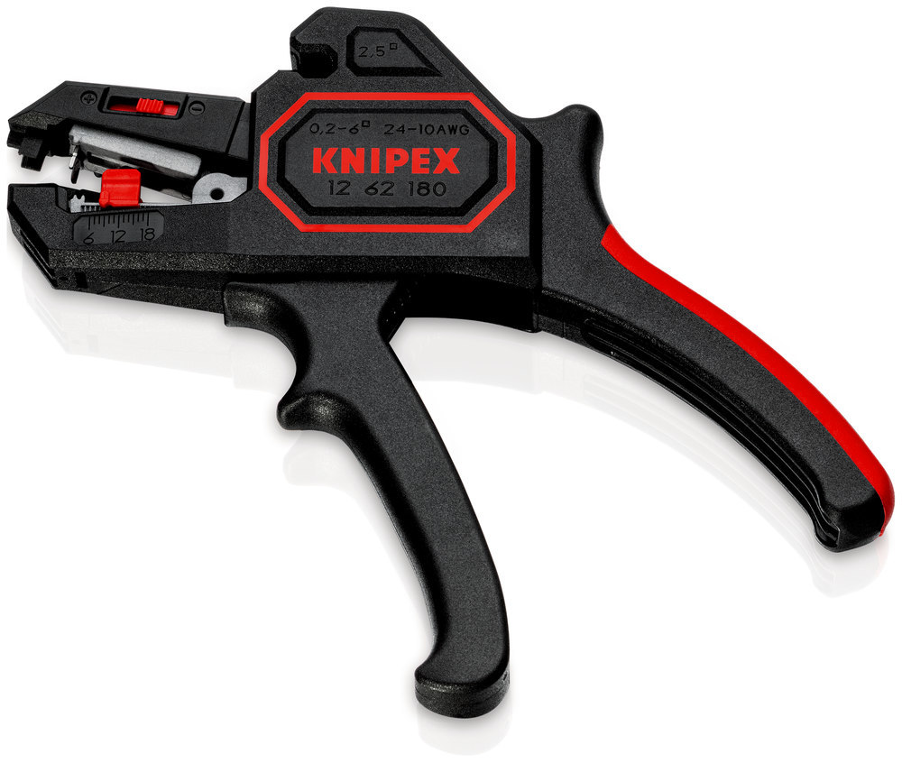 KNIPEX Automatik-Abisolierzange 180mm qm m Produktbild img12 L