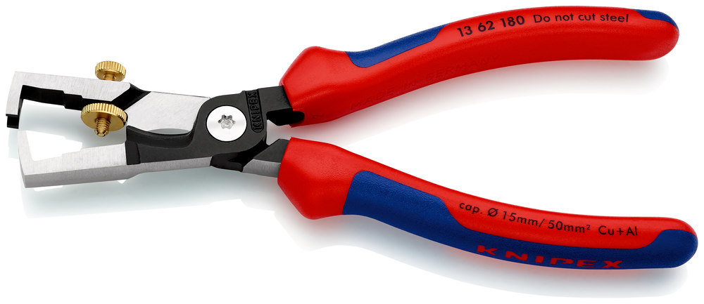 KNIPEX Abisolier-/Kabelschere 180mm pol. m.M.K.Gr.Knipex Produktbild img6 L