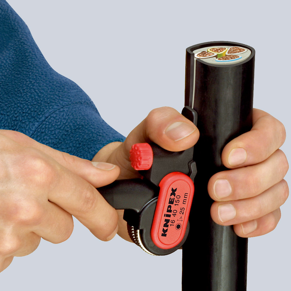 KNIPEX Abmantelungswerkzeug 150mm qmm Produktbild img3 L