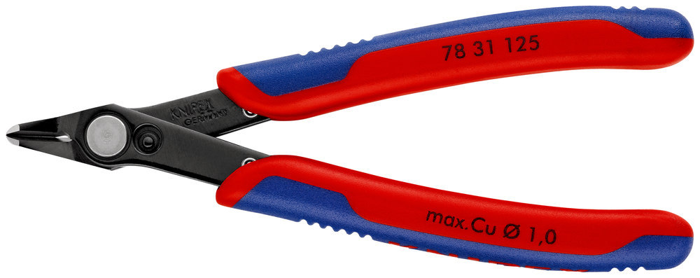 KNIPEX Seitenschneider Elektronik Super Knips Form3 125mm Produktbild img1 L