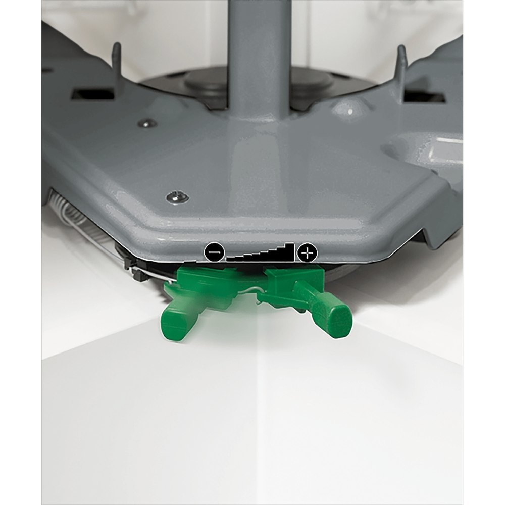 Hettich Küchenunterschrank-Eckschrankdrehbeschlag, Revo 90° 9080040, KB 800mm, silber Produktbild img4 L
