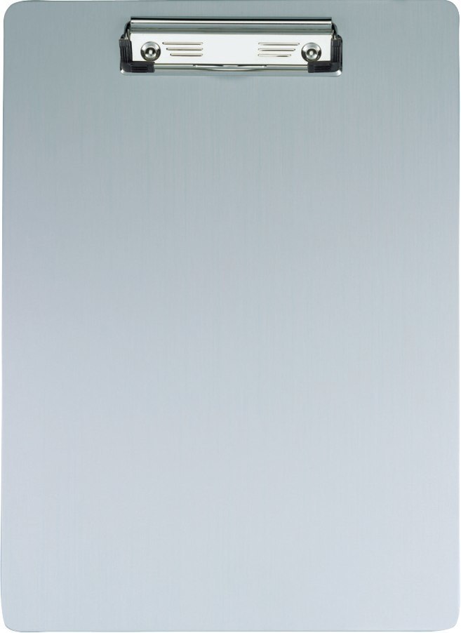 Neutral A4 Schreibplatte Alu m. Bügelklemme Produktbild img1 L