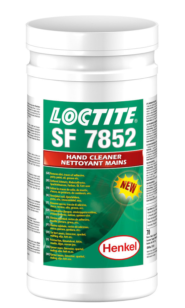 LOCTITE SF 7852 Wipes M/L Reinigungstüch er 70 Stck. Dose Produktbild img1 L