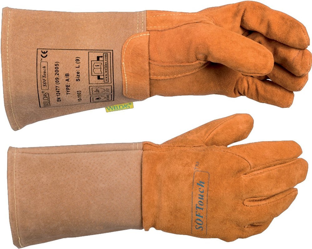 WELDAS WIG-Handschuh Schweinsleder Produktbild img2 L