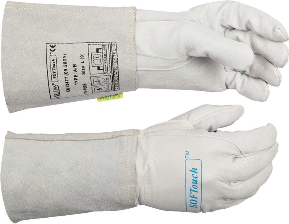 WELDAS WIG-Handschuh Kalbsleder Produktbild img2 L