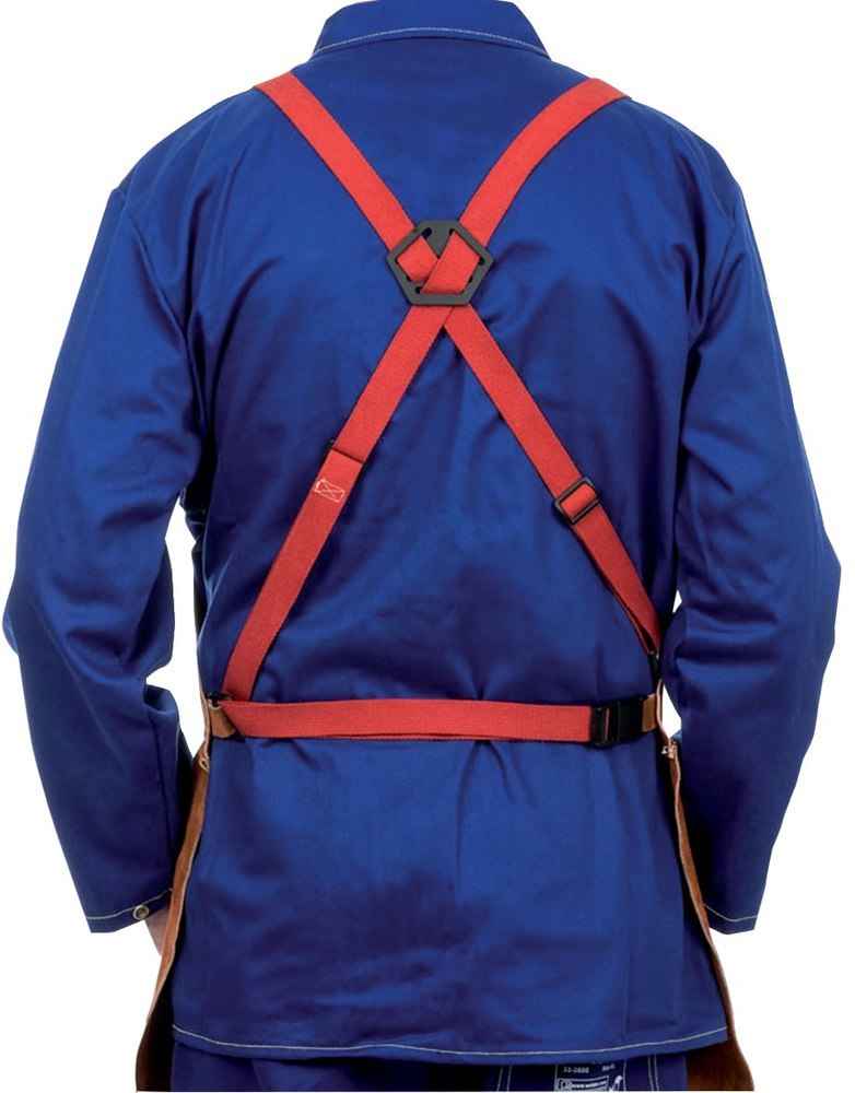 WELDAS Schweißerschürze Spaltleder Produktbild img1 L